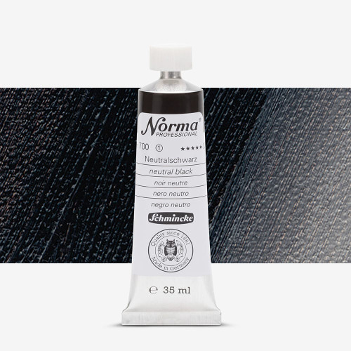 SCHMINCKЕ МАСЛЕНА БОЯ NORMA PROFESSIONAL 35 ML NEUTRAL BLACK