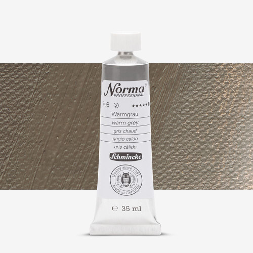 SCHMINCKE OIL PAINT NORMA PROFESSIONAL 35 ML WARM GREY