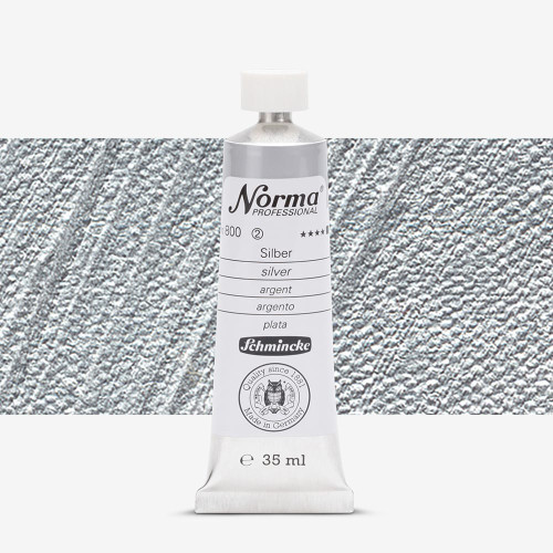 SCHMINCKЕ OIL PAINT NORMA PROFESSIONAL 35 ML SILVERSCHMINCKE OIL PAINT NORMA PROFESSIONAL 35 ML SILVER