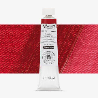SCHMINCKE OIL PAINT NORMA PROFESSIONAL 120 ML MADDER RED