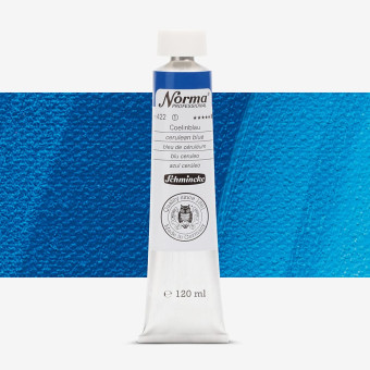 SCHMINCKE OIL PAINT NORMA PROFESSIONAL 120 ML CERULEAN BLUE