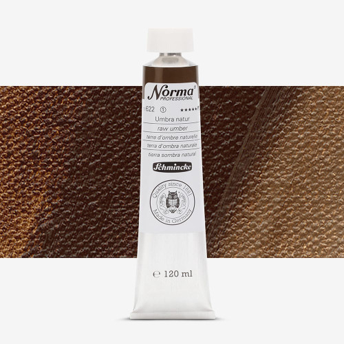 SCHMINCKE OIL PAINT NORMA PROFESSIONAL 120 ML RAW UMBER