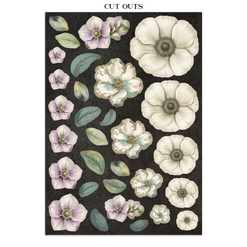 STAMPERIA GARDENS OF TIME JUNK JOURNAL ФОКУС ТОЧКИ 8 ГРЪБЧЕТА И 8 СТРАНИЦИ С ИЗРЕЗКИ - SBJKS01