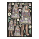 STAMPERIA GARDENS OF TIME JUNK JOURNAL ФОКУС ТОЧКИ 8 ГРЪБЧЕТА И 8 СТРАНИЦИ С ИЗРЕЗКИ - SBJKS01