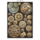 STAMPERIA GARDENS OF TIME JUNK JOURNAL ФОКУС ТОЧКИ 8 ГРЪБЧЕТА И 8 СТРАНИЦИ С ИЗРЕЗКИ - SBJKS01