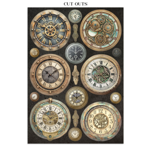 STAMPERIA GARDENS OF TIME JUNK JOURNAL ФОКУС ТОЧКИ 8 ГРЪБЧЕТА И 8 СТРАНИЦИ С ИЗРЕЗКИ - SBJKS01
