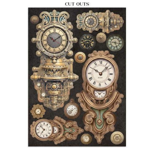 STAMPERIA GARDENS OF TIME JUNK JOURNAL ФОКУС ТОЧКИ 8 ГРЪБЧЕТА И 8 СТРАНИЦИ С ИЗРЕЗКИ - SBJKS01