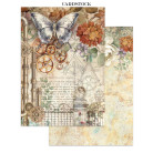 STAMPERIA GARDENS OF TIME JUNK JOURNAL ФОКУС ТОЧКИ 8 ГРЪБЧЕТА И 8 СТРАНИЦИ С ИЗРЕЗКИ - SBJKS01