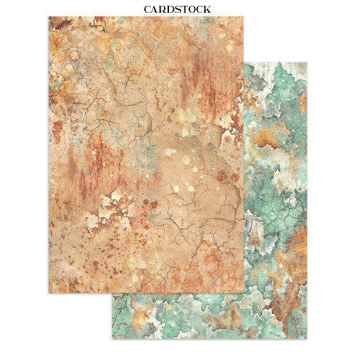 STAMPERIA GARDENS OF TIME JUNK JOURNAL ФОКУС ТОЧКИ 8 ГРЪБЧЕТА И 8 СТРАНИЦИ С ИЗРЕЗКИ - SBJKS01