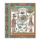 STAMPERIA GARDENS OF TIME RUB ON SELECTION DFLRBXG04