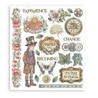 STAMPERIA GARDENS OF TIME RUB ON SELECTION DFLRBXG04