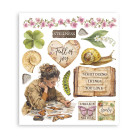 STAMPERIA ALL AROUND RUB ON SELECTION DFLRBXG07