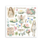 STAMPERIA WONDERLAND RUB ON KIT DFLRBX15