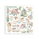 STAMPERIA WONDERLAND RUB ON KIT DFLRBX15