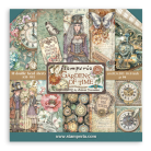 STAMPERIA GARDENS OF TIME БЛОКЧЕ ДЕКУПАЖНА ХАРТИЯ 20,3/20,3 СМ - SBBS141