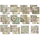 STAMPERIA GARDENS OF TIME БЛОКЧЕ ДЕКУПАЖНА ХАРТИЯ 20,3/20,3 СМ - SBBS141