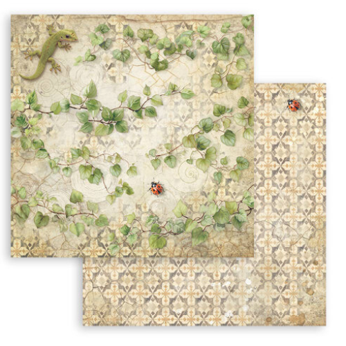 STAMPERIA ALL AROUND DECOUPAGE PAPER BLOCK 20.3/20.3 CM - SBBS143