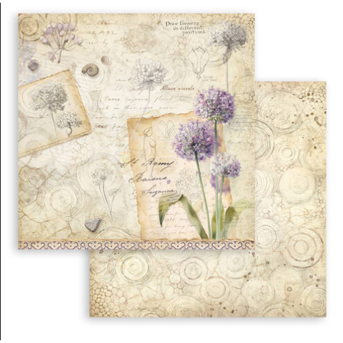STAMPERIA ALL AROUND DECOUPAGE PAPER BLOCK 20.3/20.3 CM - SBBS143