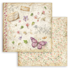 STAMPERIA ALL AROUND DECOUPAGE PAPER BLOCK 20.3/20.3 CM - SBBS143
