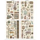 STAMPERIA GARDENS OF TIME JUNK JOURNAL - SBJK17