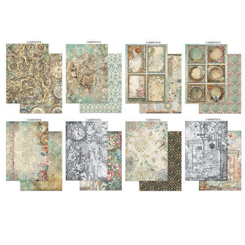 STAMPERIA GARDENS OF TIME JUNK JOURNAL - SBJK17