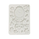 STAMPERIA GARDENS OF TIME СИЛИКОНОВ МОЛД A5 ЗА АРТ И КРАФТ CLOCK AND FLOWERS KACMA610