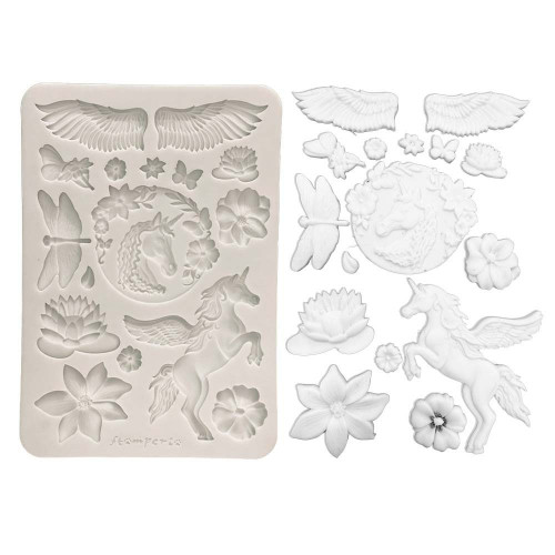 STAMPERIA WONDERLAND SILICONE MOLD KACMA612