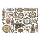 STAMPERIA GARDENS OF TIME EPHEMERA DFLCT78