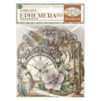 STAMPERIA GARDENS OF TIME EPHEMERA DFLCT78