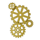 STAMPERIA CRAFTY SHAPES FOR ART AND CRAFT GARDENS OF TIME МДФ ЕЛЕМЕНТИ TIME GEARS - KLSM83