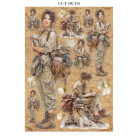 STAMPERIA ALL AROUND JUNK JOURNAL ФОКУС ТОЧКИ 8 ГРЪБЧЕТА И 8 СТРАНИЦИ С ИЗРЕЗКИ - SBJKS02