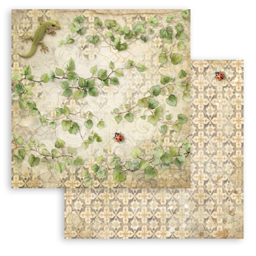 STAMPERIA ALL AROUND ДИЗАЙНЕРСКИ КАРТОНИ IVY 30,5/30,5 СМ - SBB1147
