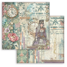 STAMPERIA GARDENS OF TIME ДИЗАЙНЕРСКО БЛОКЧЕ 30,5/30,5 СМ - SBBL185