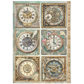 STAMPERIA GARDENS OF TIME ДЕКУПАЖНА ОРИЗОВА ХАРТИЯ А4 - DFSA41111