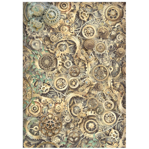 STAMPERIA GARDENS OF TIME ДЕКУПАЖНА ОРИЗОВА ХАРТИЯ А4 - DFSA41113