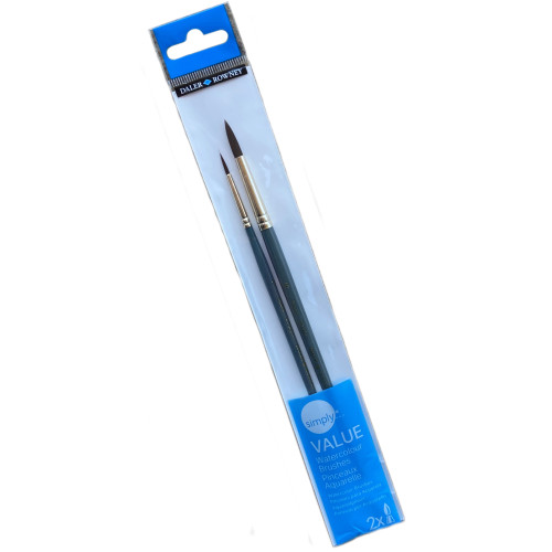 DALER ROWNEY ЧЕТКИ СИНТЕТИКА КОМПЛЕКТ 2 БР. - 216 910 200