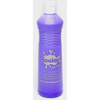 SCOLA ARTMIX READY MIXED TEMPERA PAINT 600 ML. - PURPLE