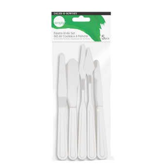 DALER ROWNEY PLASTIC PAINTING SPATULAS SET OF 4 PCS. SIMPLY - 845 900 002