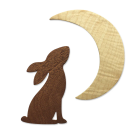 SIZZIX BIGZ ЩАНЦИ ЗА ИЗРЯЗВАНЕ - RABBIT & MOON