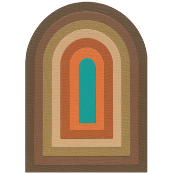 SIZZIX FRAMELITS ЩАНЦИ ЗА ИЗРЯЗВАНЕ - TUNNEL ARCHES