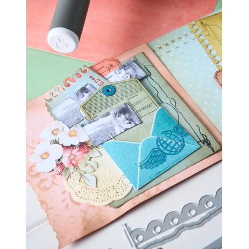 SIZZIX THINLITS DIES - SNAP AND SWAP JOURNAL