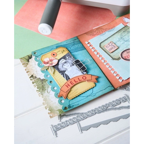 SIZZIX THINLITS DIES - SNAP AND SWAP JOURNAL
