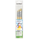 DA VINCI JUNIOR BRUSHES SYNTHETIC SET 3PCS. SCHOOL & CRAFT