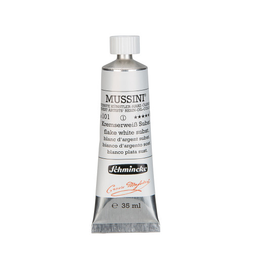 SCHMINCKE МАСЛЕНА БОЯ 35 МЛ MUSSINI FLAKE WHITE SUBST.