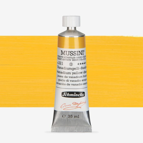 SCHMINCKE МАСЛЕНА БОЯ 35 МЛ MUSSINI VANADIUM YELLOW DEEP