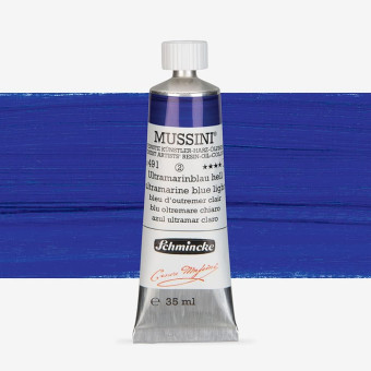 SCHMINCKE МАСЛЕНА БОЯ 35 МЛ MUSSINI ULTRAMARINE BLUE LIGHT