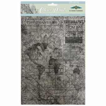 STAMPERIA CLEAR PRINTS A4 SBA408