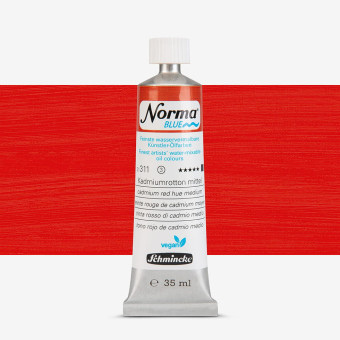 SCHMINCKE МАСЛЕНА БОЯ 35 МЛ NORMA BLUE CADMIUM RED HUE MEDIUM