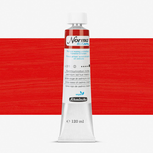 SCHMINCKE МАСЛЕНА БОЯ 120 МЛ NORMA BLUE CADMIUM RED HUE MEDIUM