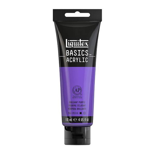 LIQUITEX АКРИЛНА БОЯ BASICS 250 МЛ - BRILLIANT PURPLE 438559